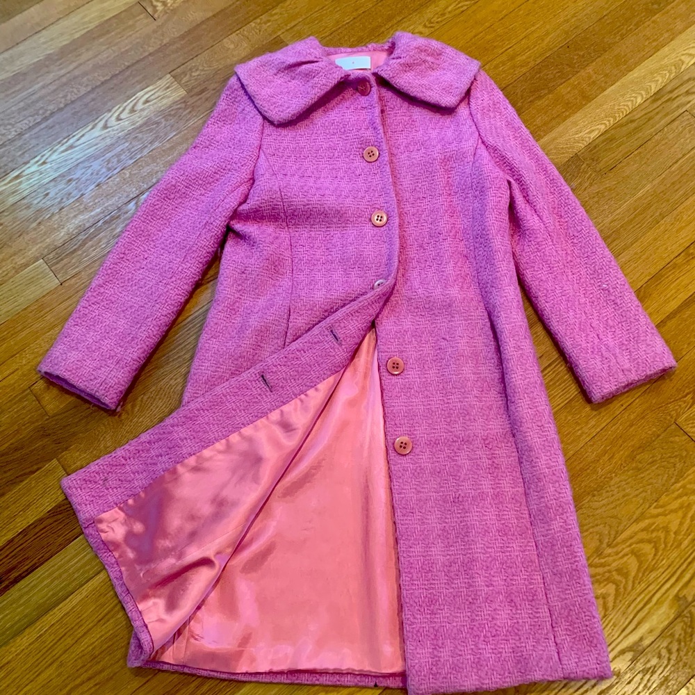 Rare vintage pink coat